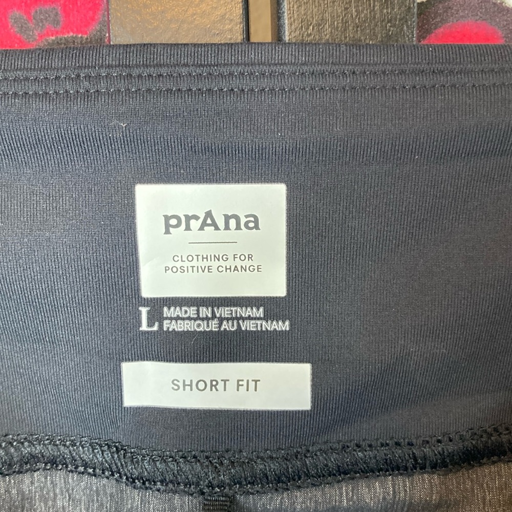 🐲💙PrAna Summit Charcoal Grey Short Fit Pants - Picture 3 of 12